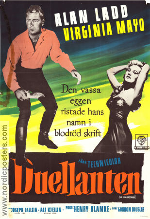 The Iron Mistress 1952 poster Alan Ladd Gordon Douglas