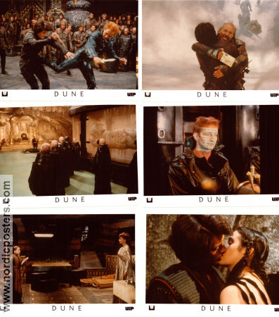 Dune 1984 lobby card set Sting Kyle MacLachlan Frank Herbert Silvana Mangano David Lynch