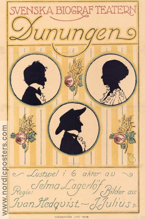 The Downy Girl 2019 movie poster Renée Björling Jenny Tschernichin-Larsson Ernst Öberg Ivan Hedqvist Poster artwork: Einar Nerman Writer: Selma Lagerlöf Production: Svenska Biografteatern Production: Svensk Filmindustri