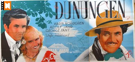 Dunungen 1941 movie poster Adolf Jahr George Fant Karin Nordgren Writer: Selma Lagerlöf Eric Rohman art