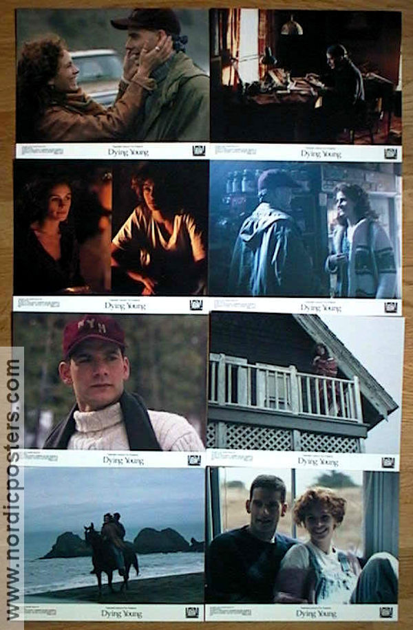 Dying Young 1991 lobby card set Julia Roberts Campbell Scott