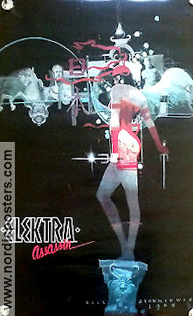 Elektra Assasin Epic 1986 poster Poster artwork: Bill Sienkiewicz Find more: Comics