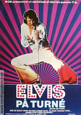Elvis on Tour 1973 movie poster Elvis Presley