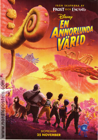 Strange World 2022 movie poster Jake Gyllenhaal Don Hall Animation