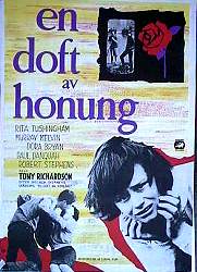 A Taste of Honey 1962 movie poster Rita Tushingham