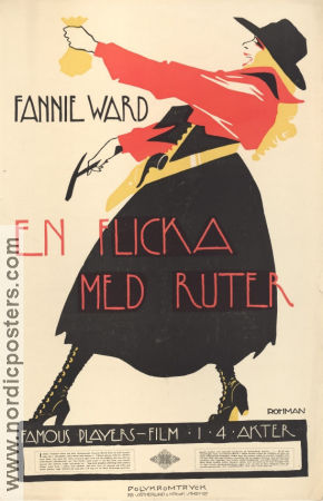 Betty to the Rescue 1917 movie poster Fannie Ward Jack Dean Frank Reicher
