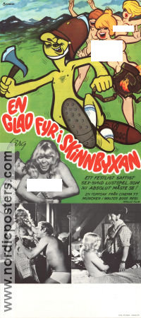 Swedish Playgirls 1973 movie poster Gerd Arnau Walter Boo