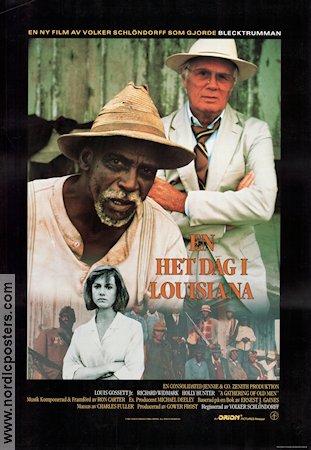 En het dag i Louisiana 1987 poster Richard Widmark Holly Hunter Volker Schlöndorff