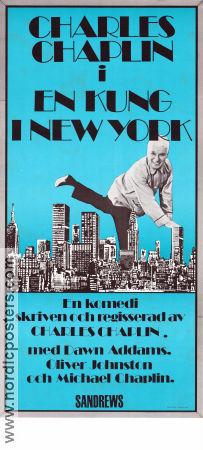 A King in New York 1957 poster Dawn Addams Charlie Chaplin