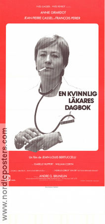 Docteur Francoise Gailland 1978 movie poster Annie Girardot Jean-Pierre Cassel Francois Périer Jean-Louis Bertuccelli Medicine and hospital Smoking