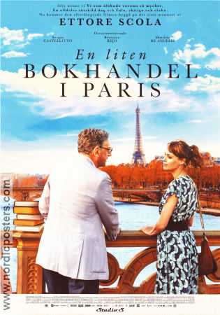 En liten bokhandel i Paris 2021 poster Bérénice Bejo Matilda De Angelis Sergio Castellitto