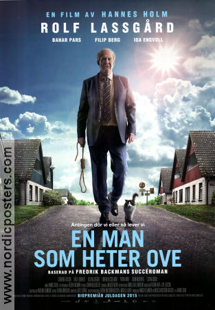 A Man Called Ove 2015 movie poster Rolf Lassgård Bahar Pars Filip Berg Hannes Holm