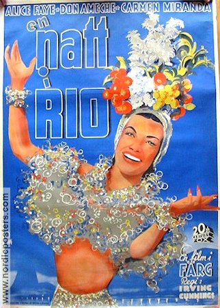 That Night in Rio 1941 movie poster Carmen Miranda