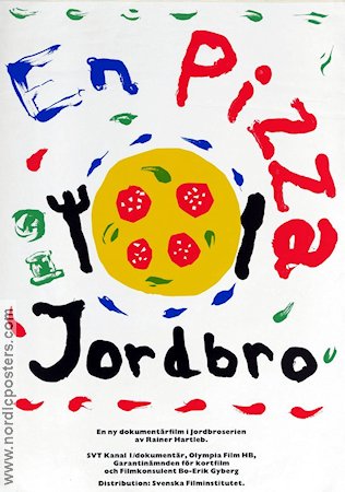 En pizza i Jordbro 1994 movie poster Rainer Hartleb Documentaries From TV Food and drink