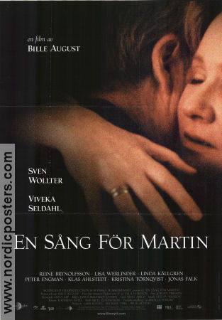 En sång för Martin 2001 movie poster Sven Wollter Viveka Seldahl Bille August
