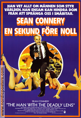 En sekund före noll 1982 poster Sean Connery George Grizzard Richard Brooks