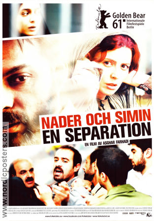 Jodaeiye Nader az Simin 2011 movie poster Payman Maadi Leila Hatami Sareh Bayat Asghar Farhadi Country: Iran