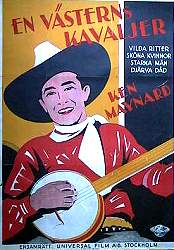 Parade of the West 1929 movie poster Ken Maynard Instruments