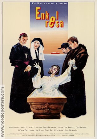 Enkel resa 1988 movie poster Sven Wollter Inger Lise Rypdal Dan Ekborg Gösta Engström Hans Iveberg Religion