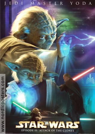 Episode II Attack of the Clones 2002 poster George Lucas