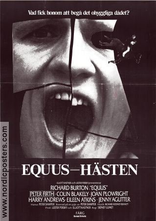 Equus 1977 poster Richard Burton Sidney Lumet