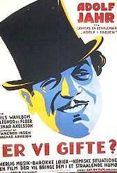 Er vi gifte 1940 movie poster Adolf Jahr