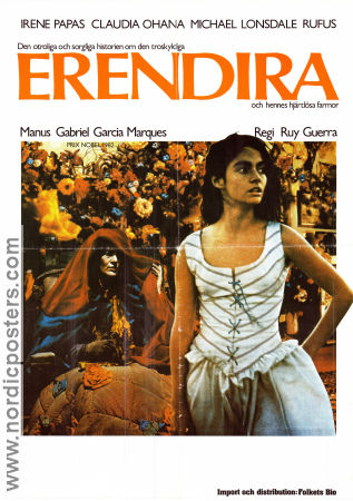 Erendira 1983 movie poster Irene Papas Ruy Guerra Country: Mexico