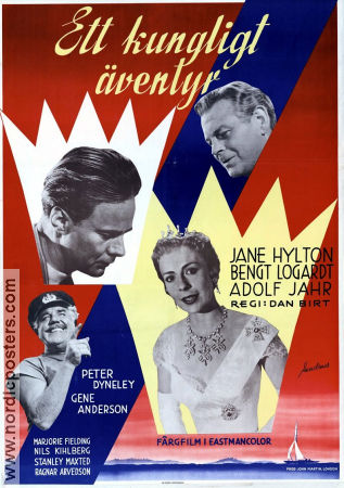 Laughing in the Sunshine 1956 movie poster Jean Anderson Jane Hylton Bengt Logardt Adolf Jahr Dan Birt Find more: Stockholm