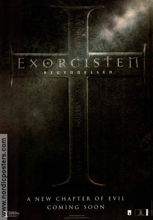 Exorcist: The Beginning 2004 movie poster Stellan Skarsgård Izabella Scorupco James d´Arcy Renny Harlin Religion Find more: Exorcist