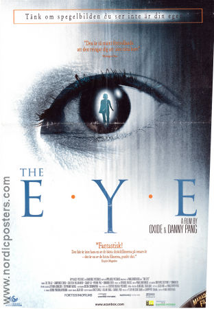 The Eye 2002 movie poster Angelica Lee Chutcha Rujinanon Lawrence Chou Danny Pang Country: Hong Kong Asia