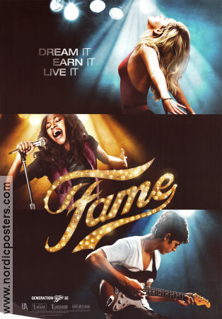 Fame 2009 poster Kelsey Grammer Bebe Neuwirth Megan Mullally Kevin Tancharoen Musikaler