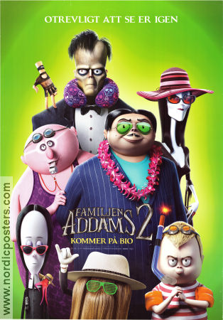 The Addams Family 2 2021 movie poster Oscar Isaac Conrad Vernon Animation From TV