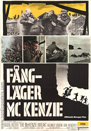 Fångläger McKenzie 1970 poster Brian Keith Helmut Griem Ian Hendry Lamont Johnson