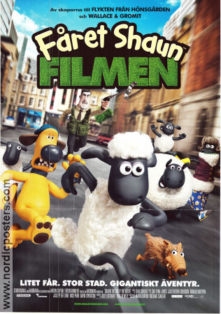 Shaun the Sheep Movie 2015 movie poster Justin Fletcher Mark Burton Animation From TV