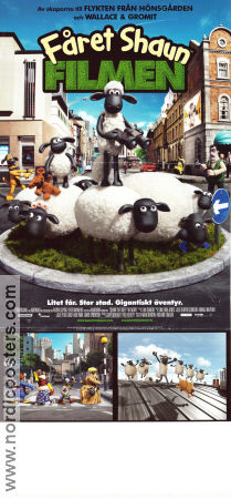 Shaun the Sheep Movie 2015 movie poster Justin Fletcher Mark Burton Animation From TV