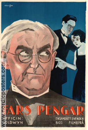 Remembrance 1922 poster Claude Gillingwater Rupert Hughes