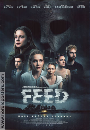 Feed 2022 movie poster Molly Nutley Sofia Kappel Vincent Grahl Johannes Persson