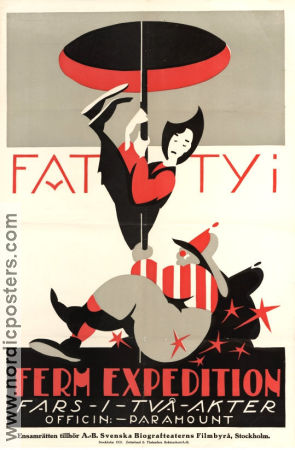 The Garage 1920 movie poster Buster Keaton Fatty Arbuckle