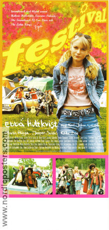 Festival 2001 movie poster Ebba Hultkvist Jesper Salén Martin Aliaga Karl Johan Larsson Flowers and plants