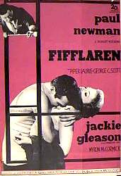 The Hustler 1961 movie poster Paul Newman Jackie Gleason Piper Laurie Robert Rossen Sports Gambling
