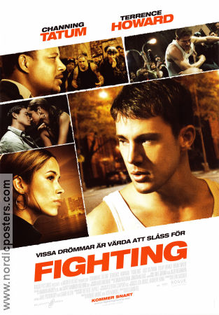 Fighting 2009 movie poster Channing Tatum Terrence Howard Dito Montiel