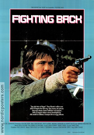 Fighting Back 1982 movie poster Tom Skerritt Patti LuPone Michael Sarrazin Lewis Teague Guns weapons