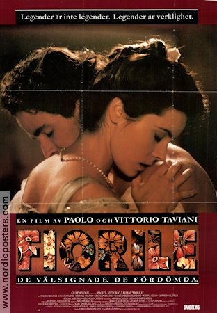 Fiorile 1993 movie poster Claudio Bigagli Galatea Ranzi Michael Vartan Paolo Taviani