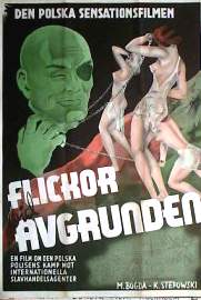 Flickor från avgrunden 1942 movie poster Michel Waszyfski