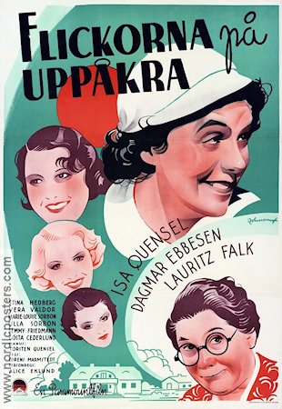 Flickorna på Uppåkra 1936 movie poster Isa Quensel