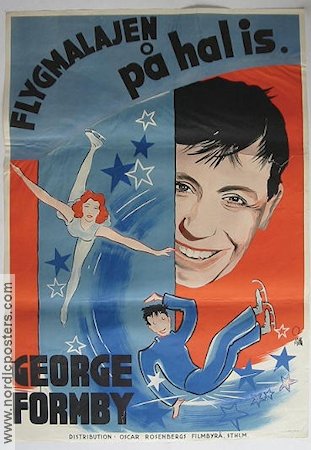 I See Ice 1939 movie poster George Formby Winter sports