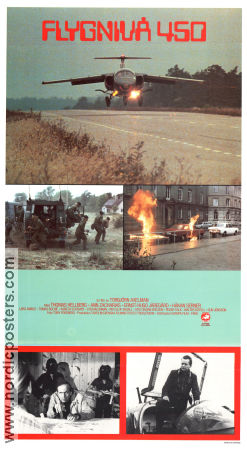 Flygnivå 450 1980 movie poster Thomas Hellberg Ernst-Hugo Järegård Torbjörn Axelman Planes