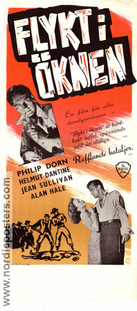 Flykt i öknen 1945 poster Jean Sullivan Philip Dorn Irene Manning Edward A Blatt