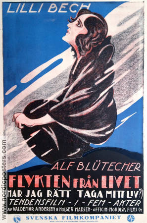 Har jeg ret til at tage mit eget Liv 1920 movie poster Lili Beck Alf Blütecher Holger-Madsen Denmark