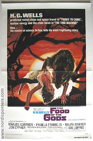 The Food of the Gods 1976 movie poster Ida Lupino
